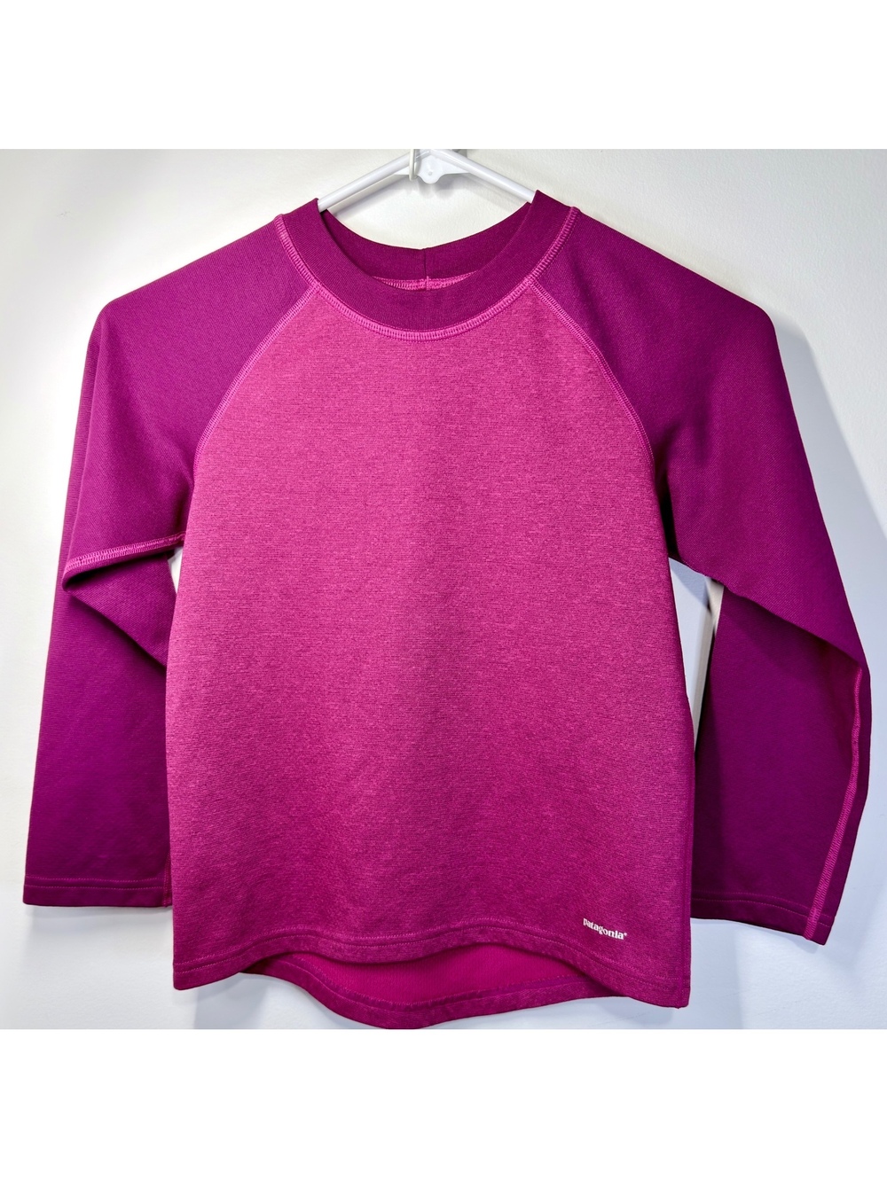 Patagonia Capilene Midweight Long Sleeve Shirt Size girls Small (8)
